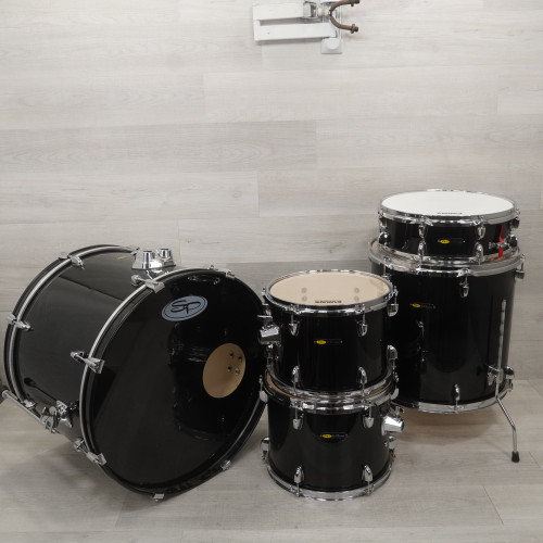 Used Sound Percussion Drum Shells And Hardware Black 40015-S000328168
