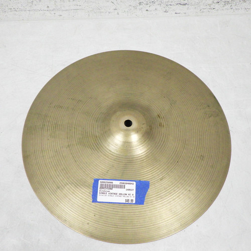 Used Zildjian Vintage Hollow Logo SINGLE 14" Hi Hat Cymbal 40042-S000258906