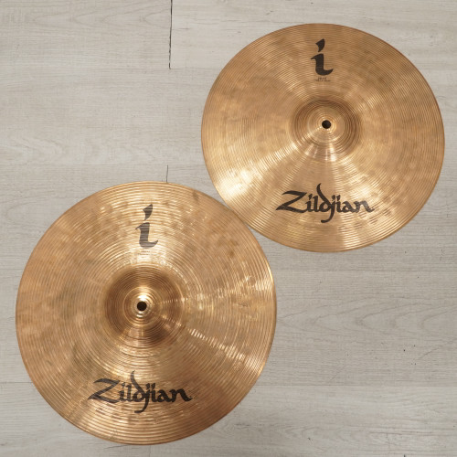 Used Zildjian 14" I Series Hi Hat Cymbal Pair 40015-S000328174