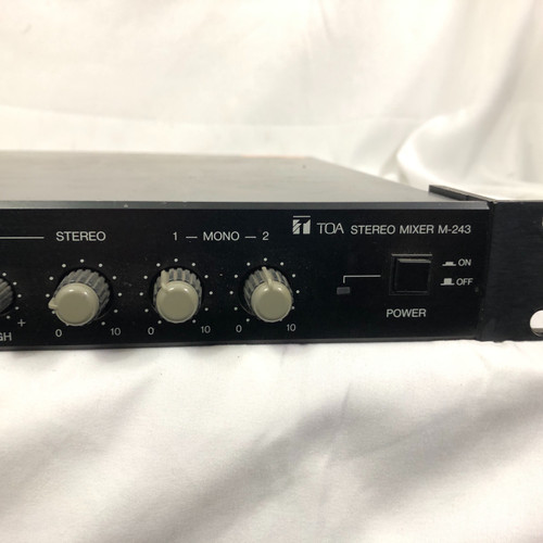 Used TOA M-243 Rackmount Mixer 41128-S000106364