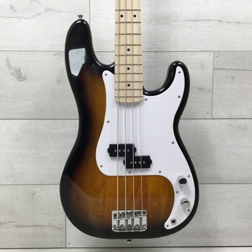 Used Squier Sonic Precision Bass Guitar Sunburst 40051-S000115327