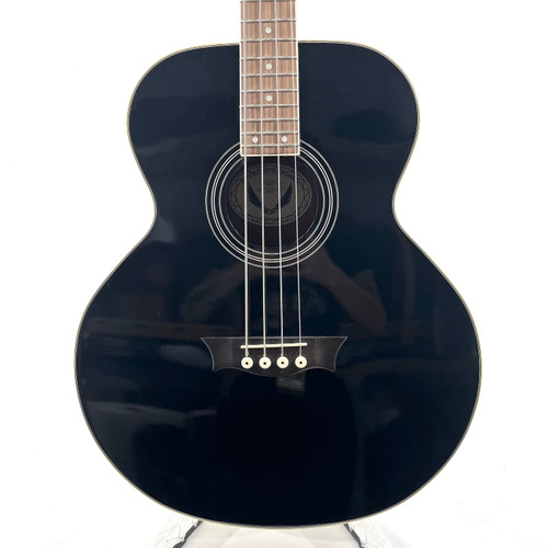 Used Dean EAB CBK Acoustic Bass Guitar Black 4-String