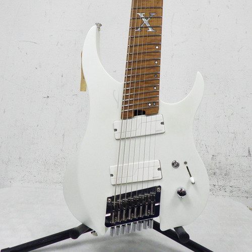 Used Legator Ghost 8 String White Headless Electric Guitar 40042-S000258916