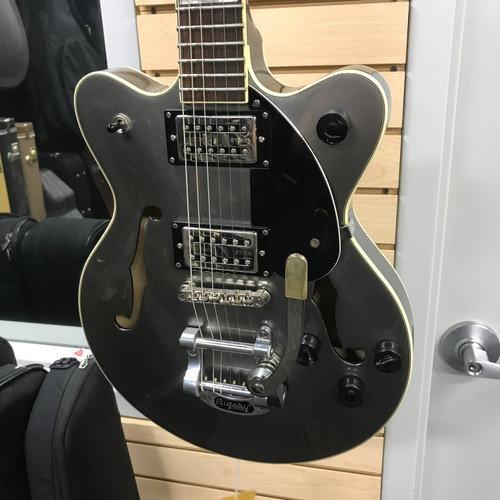 Used Gretsch G2655T Semi-Hollow Electric Guitar Silver/Gray 6-String 41125-S000039370