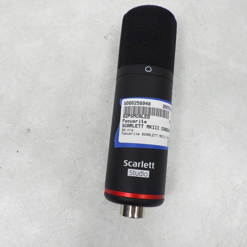 Used Focusrite Scarlett MKIII Condenser Microphone 40042-S000258948