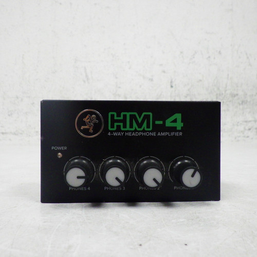 Used Mackie HM-4 4 Way Headphone Amp 40042-S000258949