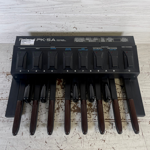 Vist Large View of Product Image Which is Used - Roland PK-5A Dynamic Midi Pedal 40087-S000232177