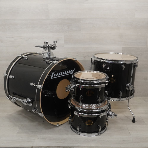 Used Ludwig Element Drum Shell Kit Black 40015-S000328193