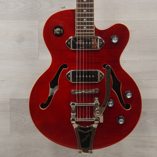 Used Epiphone Wildkat Semi-hollow Electric Guitar Red 40015-S000328201