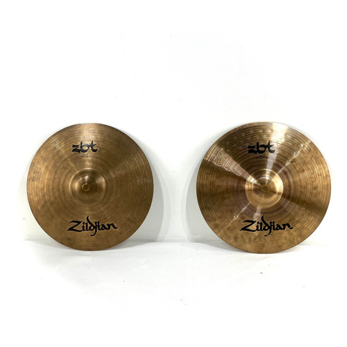 Used Zildjian ZBT 14 Inch Hi Hat Set