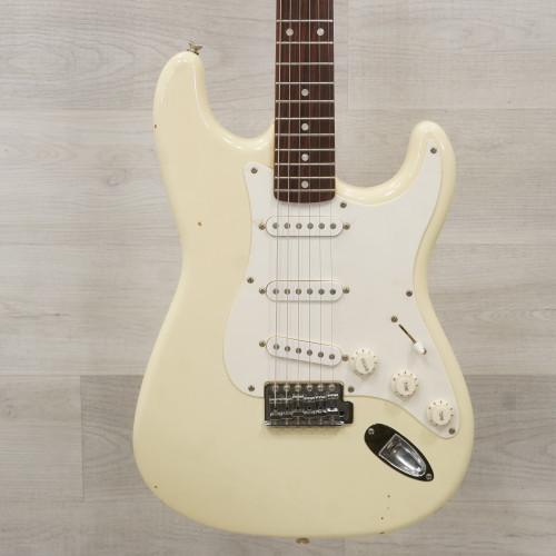 Used Squier Affinity Strat Electric Guitar White 40015-S000328217