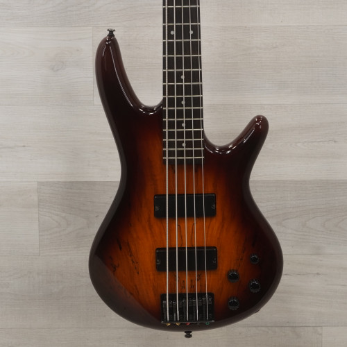 Used Ibanez GSR205SM Bass Guitar Sunburst 5-String 40015-S000328227