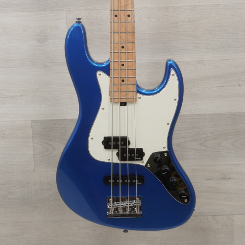 Used Sadowsky Metroexpress Hybrid PJ Bass Guitar Blue 40015-S000328230
