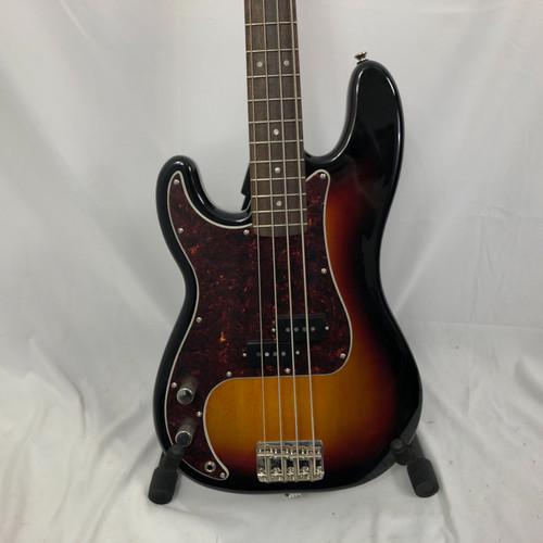 Used Squier CLASSIC VIBE 60S PRECISION BASS LEFTY P Type Bass Guitar Sunburst 4-String 41128-S000106395