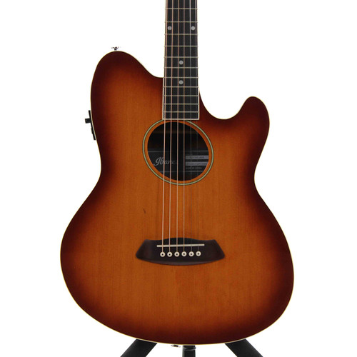 Used Ibanez TALMAN TCY10E-AVS Laminate Top Acoustic Guitar Wood