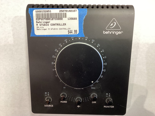 Vist Large View of Product Image Which is Used Behringer M STUDIO CONTROLLER Pro Sound Product