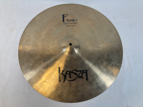 Used Kasza F SERIES LIGHT CRASH RIDE Cymbal 41127-S000057604
