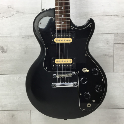 Used Gibson Sonix-180 Custom Vintage LP Type Electric Guitar Black 40051-S000115339