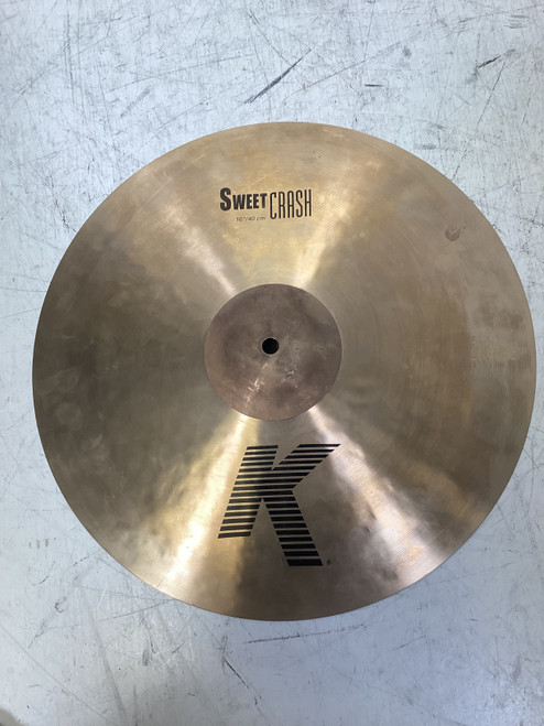 Vist Large View of Product Image Which is Used Zildjian K SWEET CRASH 16 Crash Cymbal 16"