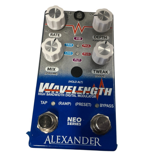 Used ALEXANDER WAVELENGTH Guitar Effects Pedal 40009-S000306518