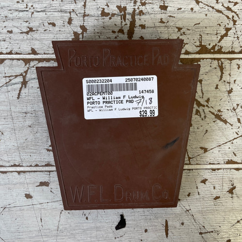 Used - WFL - William F Ludwig PORTO Drum Practice Pad 40087-S000232204