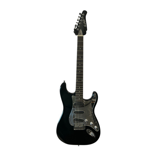 Used Sawtooth STRAT S Type Electric Guitar Black 6-String 40009-S000306525