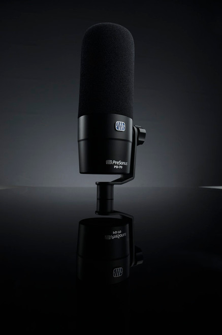 PreSonus PD-70 Broadcast Dynamic Microphone Vist Large View of Product Image Which is PreSonus PD-70 Broadcast Dynamic Microphone