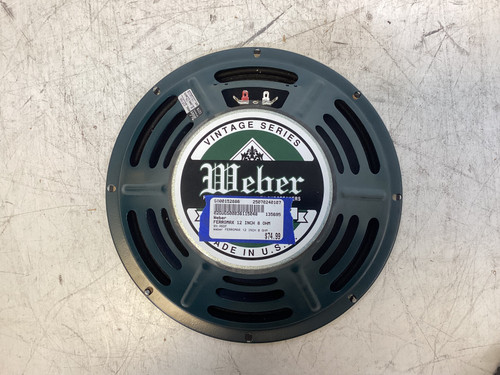 Vist Large View of Product Image Which is Used Weber FERROMAX 12 INCH 8 OHM Guitar Speaker Cabinet Other 40107-S000152886