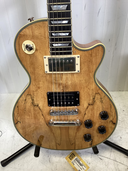 Vist Large View of Product Image Which is Used Agile 3100 2HB ELECTRIC KOREA LP Type Electric Guitar Goldtop 6-String