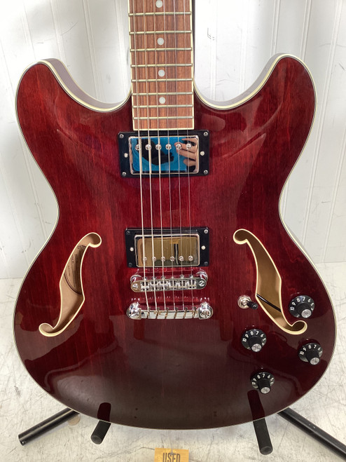 Vist Large View of Product Image Which is Used Ibanez ARTCORE AS73-TCE-12-01 Semi-Hollow Electric Guitar Wood 6-String 40107-S000152908