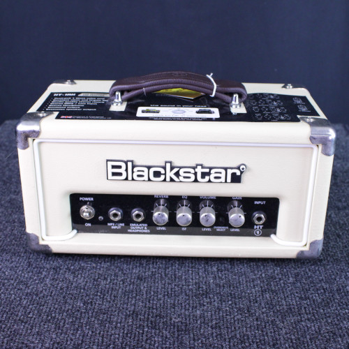Vist Large View of Product Image Which is Used Blackstar HT-1RH HEAD BRONCO TAN LIMITED EDITION Tube Guitar Amplifier Head 40123-S000130740