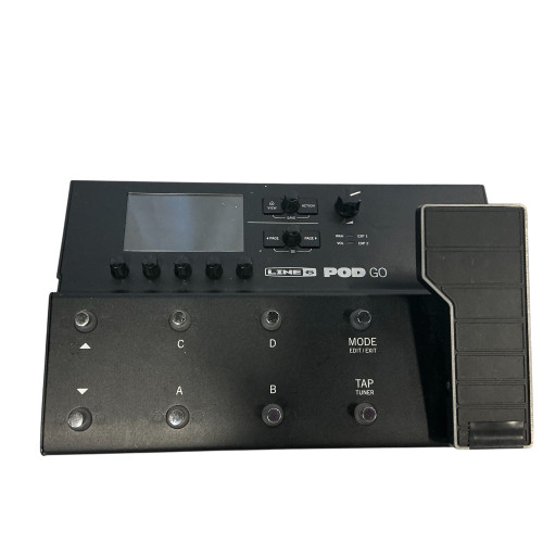 Used Line 6 POD GO Multi-FX Pedal 40009-S000306534