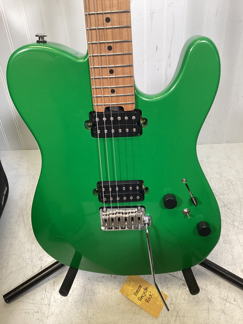 Vist Large View of Product Image Which is Used EART TL-300 T Type Electric Guitar Green 6-String
