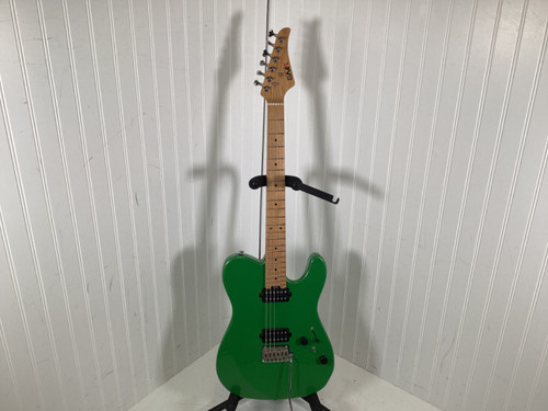 Vist Large View of Product Image Which is Used EART TL-300 T Type Electric Guitar Green 6-String
