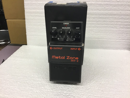 Vist Large View of Product Image Which is Used Boss MT-2 Distortion Pedal