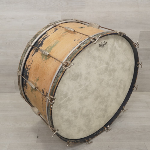 Used Slingerland 28x14 Radio King Vintage Kick Drum Blue - Local Pickup Only 40015-S000328278