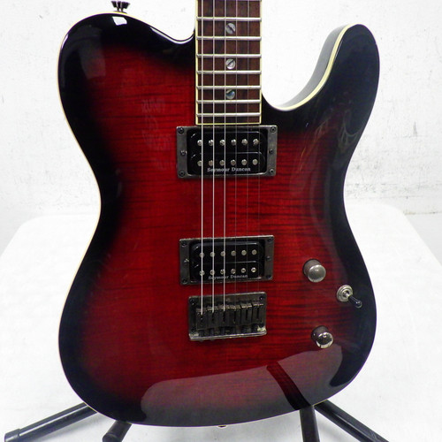 Used Fender Special Edition Custom Telecaster Red Electric Guitar 40042-S000259023
