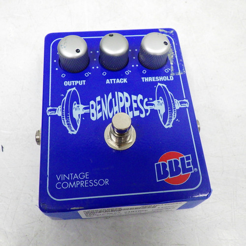 Used BBE Benchpress Vintage Compressor Pedal 40042-S000259028