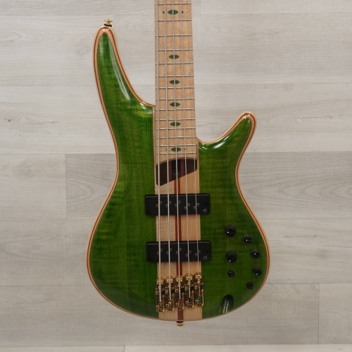 Used Ibanez SR5FMDX-EGL Bass Guitar Green 40015-S000328294