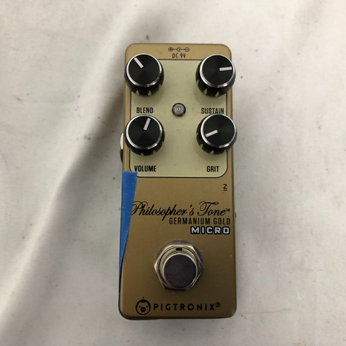 Used Pigtronix PHILISOPHERS TONE GOLD Compressor Pedal 41128-S000106473