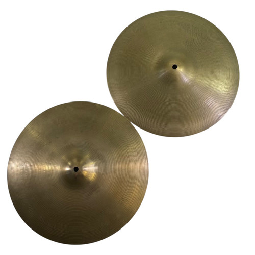 Used Zildjian AVEDIS NEW BEAT Hi Hat Cymbals 15" 40090-S000079662