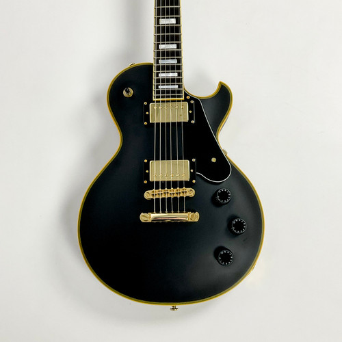Used Schecter SOLO-II CUSTOM Electric Guitar Black 6-String 41103-S000056051