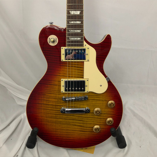 Used Samick AV-3 GREG BENNETT LP Vintage LP Type Electric Guitar Cherry Sunburst 6-String 41128-S000106481