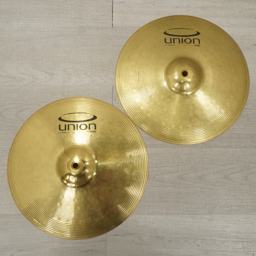 Used Union 13" Hi Hat Cymbal Pair 40015-S000328299