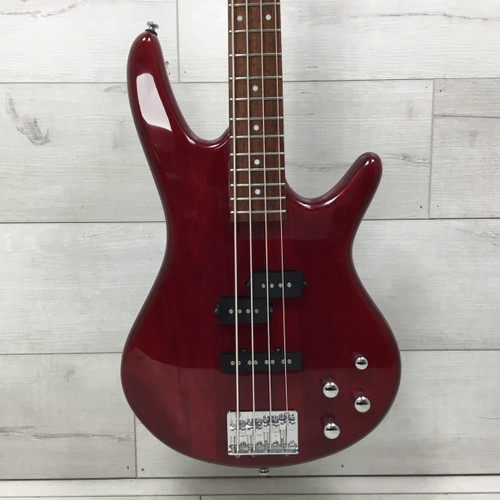 Vist Large View of Product Image Which is Used Ibanez GSR200 Bass Guitar Red 40051-S000115362