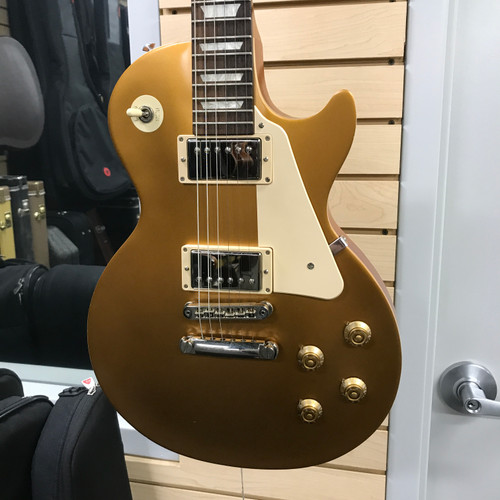 Used Gibson 2017 LES PAUL TRIBUTE T GOLD TOP LP Type Electric Guitar Goldtop 6-String 41125-S000039403