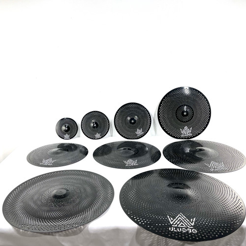 Vist Large View of Product Image Which is Used Uluobo 8 Piece Low Volume Cymbal Set