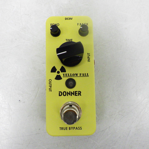 Used Donner Yellow Fall Delay Pedal 40042-S000259075