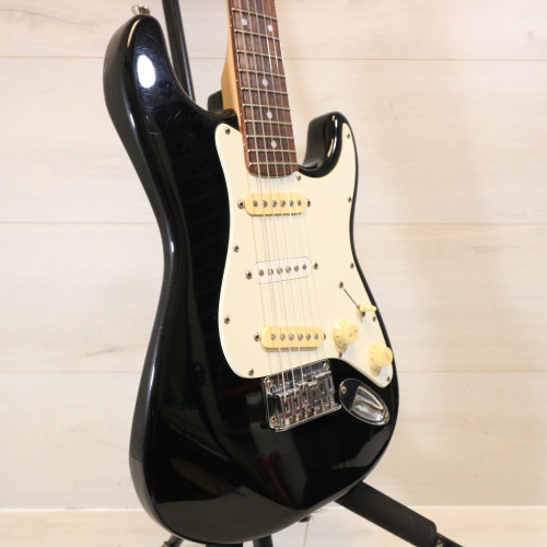 Used Squier MINI STRATOCASTER Electric Guitar Black 6-String 41108-S000061811