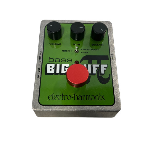 Used Electro Harmonix (E/H) BASS BIG MUFF PI Fuzz Pedal 40009-S000306618